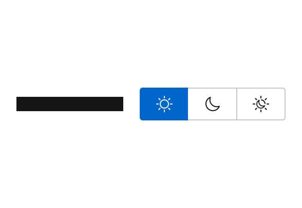 Scheme toggle